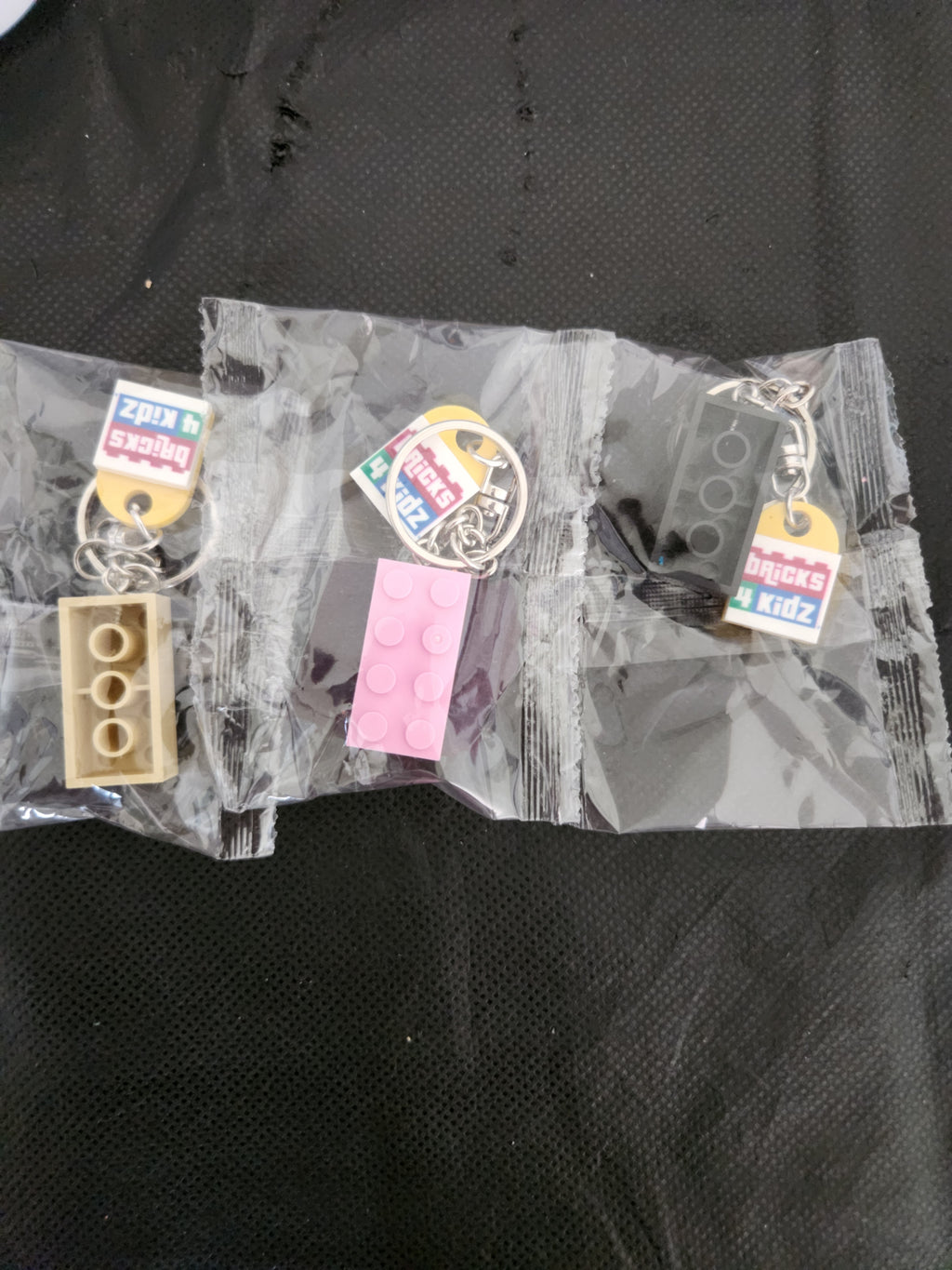 B4K Branded Brick Keyrings - 50 Per pack